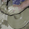 Thrown pottery in Jeddah, Saudi Arabia