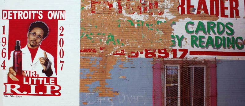 Mr. Little R.I.P. memorial wall