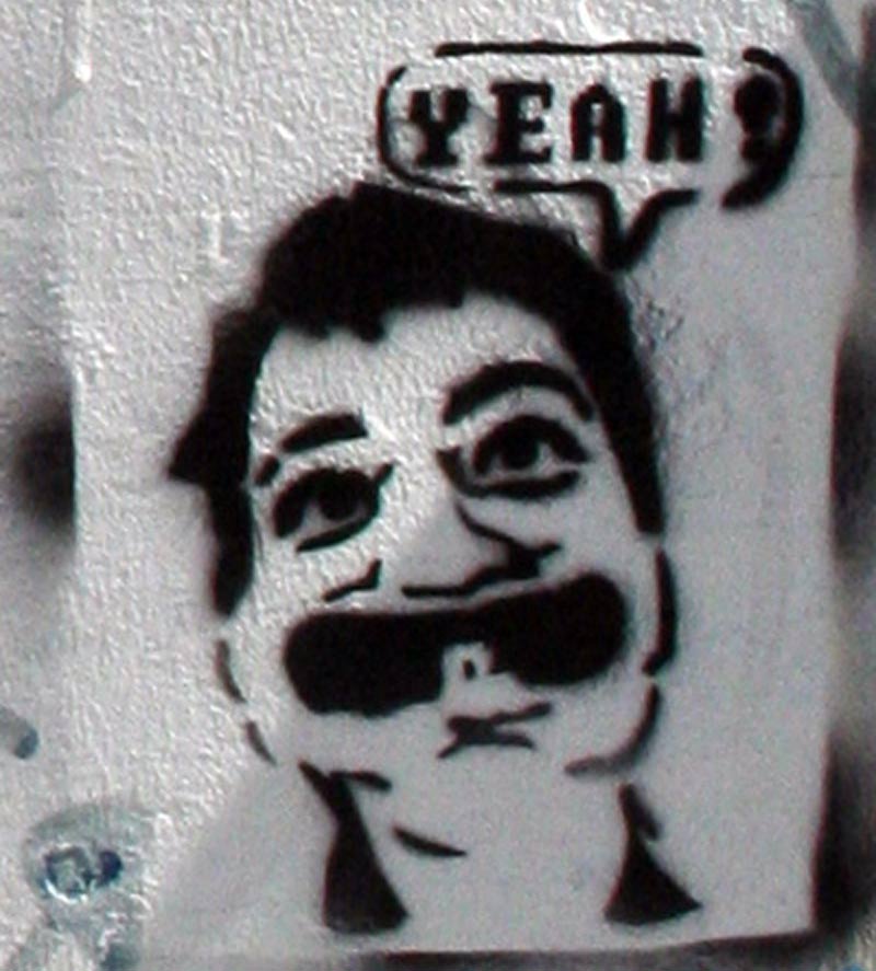 Big mouth guy saying "Yeah."