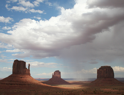monument rain